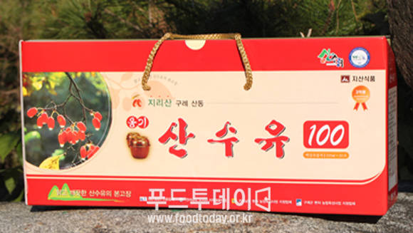 지산식품 산수유 제품